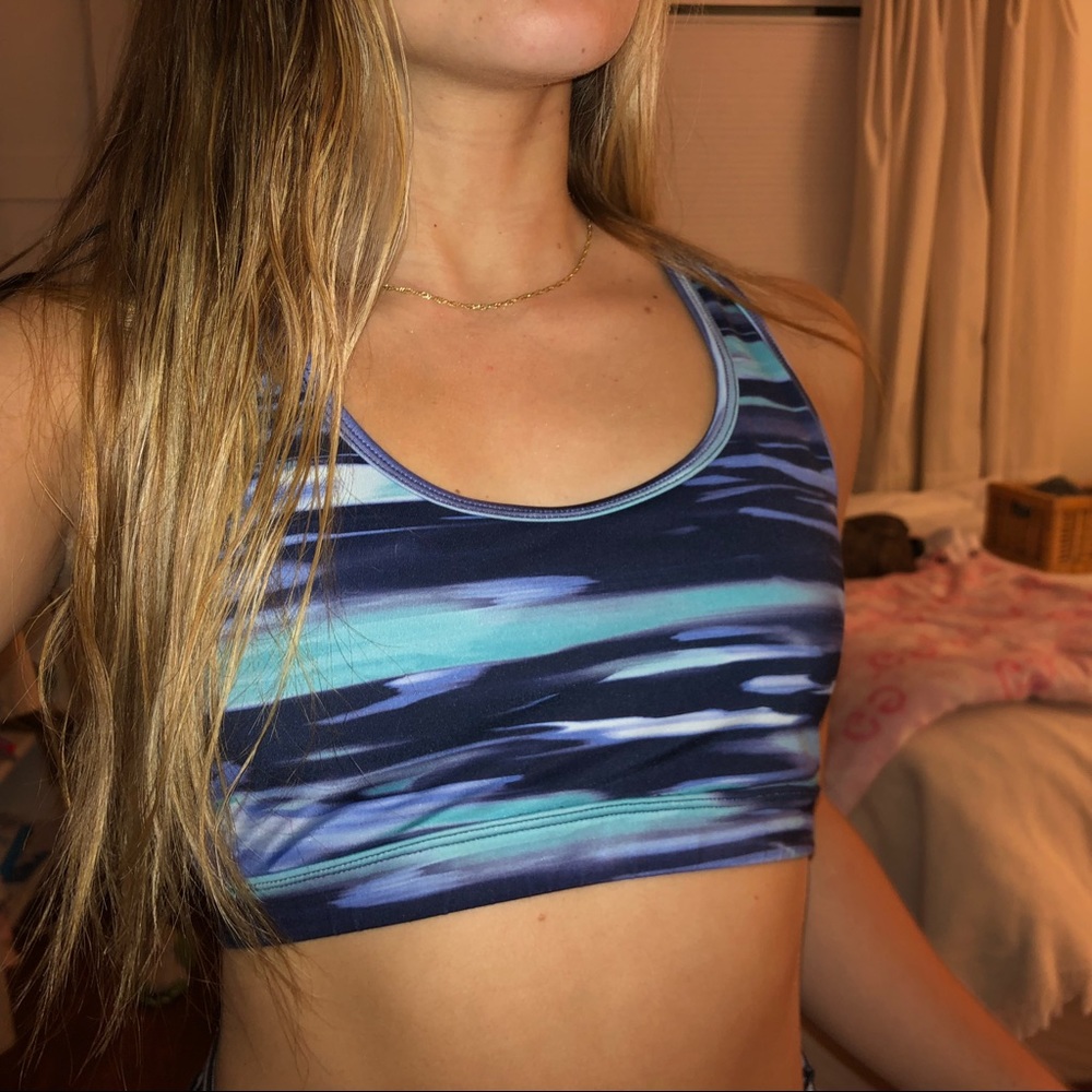 Multicolor sports bra